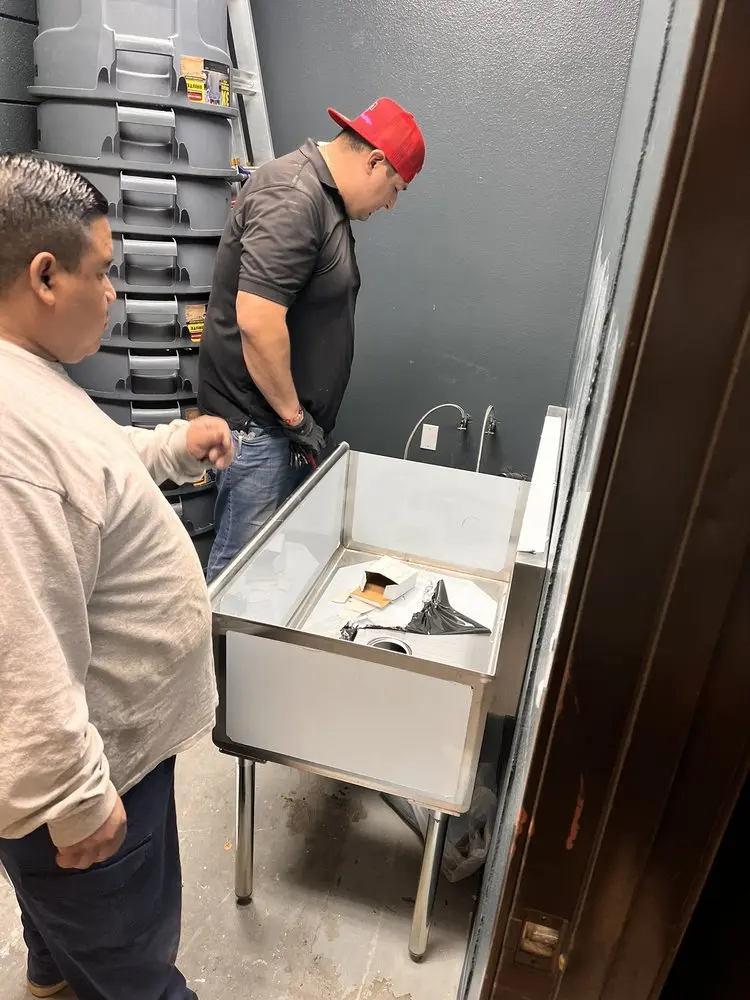Commercial plumbing and sink installation in Dimond Oaks